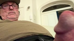 Stepfather masturbates again
