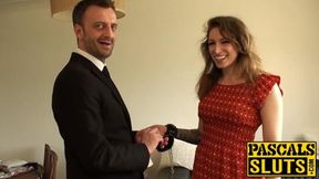 British babe Ava Austen drilled doggy style by Pascal White