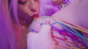 Pretty Kitty Rainbow Reverse Gangbang FULL VERSION