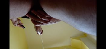 Gay daddy masturbating in bathrooms, loads of cum - no 10