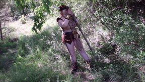 Horny Viking Hunting in the Forest