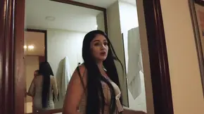 Real Estate Agent and Colombian MILF convince clients to buy the house