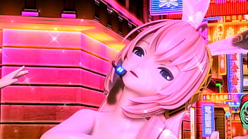 Hatsune Miku &amp_ Megurine Luka World end dancehall
