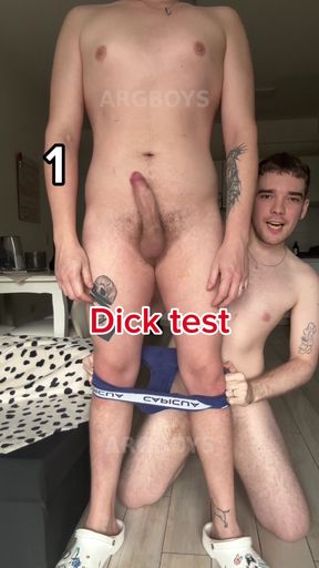 How Many Times Can He Bounce His Dick Without Hands?