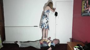 Danielle's 9 Dresses & 3 Cat Suits Trample Movie (4K)