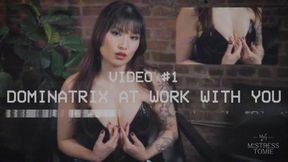 TomieSubs Training #6: Dominatrix At Work With You