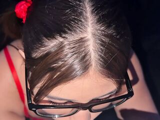 GLAMOROUS VIRGINAL CURVY BEAUTY SUCKS HER BOYFRIEND'S THICK ROD IN POV... 100% REAL HOMEMADE PORN