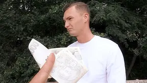 Thirsty Gay Guy Takes Dick On Tree - XXX Gay