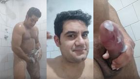 yuri gaucho big cock cumshot - gift to fans #2