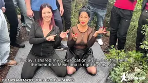 Babyfantasy83 & Mexicanna Get Together to Empty All Their Tails in the Forest