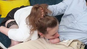 ritzy rain ass whipped red and soles belted for pestering her master and foot job while he was working