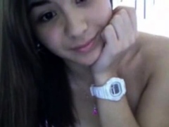 Asian Filipina girl show