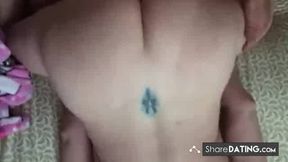 Deep Throat Blowjob on the Beach with a Macedonian MILF