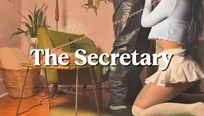 The Secretary | Scout Yuna Blows the boss and gets a Big Facial