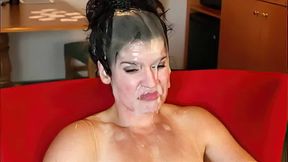 facial porn movie featuring females that loves facials
