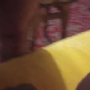 Strapon with Husband in Bedroom