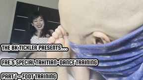 FAE’S SPECIAL TAHITIAN-DANCE TRAINING - PART 1 - FOOT TRAINING