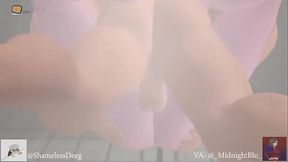 Kirishima Loves Intense Fuck at Bathroom &amp_ Creampie!