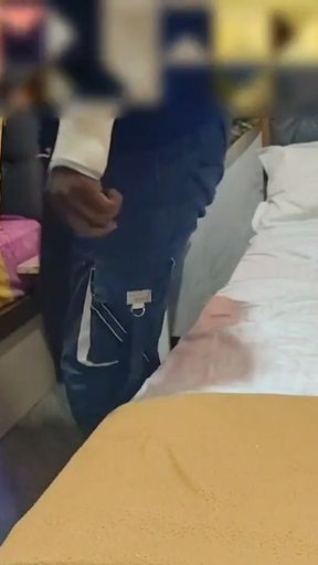 Step mom and step son having a sex front of step dad   Clip 1