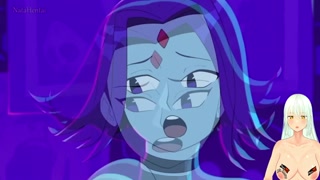 Raven went wild with the beast after the party