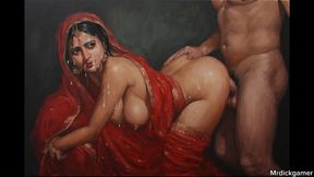 Desi hot bhabhi wants her daughter&#039;s husband to fuck her