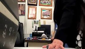 hidden secretary in doggy fuckin office