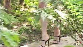 A Phenomenal MILF Seduces a Horny Guy to Give Her Anal in Doggy Style Position