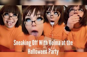 Sneaking Off with Velma at the Halloween Party