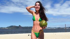 Whatcha do if a hot russian girl pulls up to you at the public beach