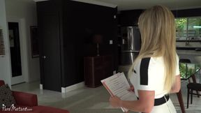 Rips Up Eviction Notice After Riding Tenants Cock With Cory Chase