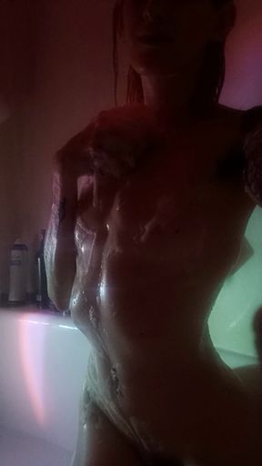 Late night shower