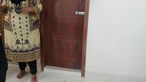 While Ayesha Bhabhi Is Sweeping Her Room, Devor Comes & Gives Her Ass Fuck - Pakistani Muslim Hijab Sex