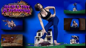 Irenes Tiny Playground - Irene Silver - POV - Booms - Shakes - Giantess - Feet