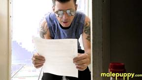 ”Charming Latino Julian Jaden is EMBARRASSED in front of his coach”