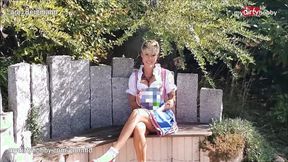 ”OktoberFest STEPMOM Banged in Dirndl”