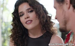 Victoria Voxxx teases and offers her tight cunt to a hung dude