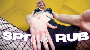 Open Your Mouth - Spit & Face Sitting Domination