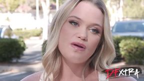 Blonde Beauty Enjoys Intense Encounter with a Stranger's Massive Member