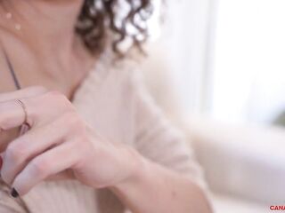 CANADA-T-GIRL - Ivy Velour 1st Solo Scene To Fantasize