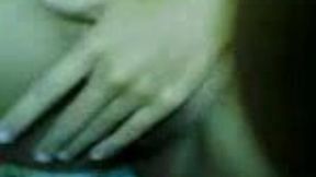 Ramming my Malay titless teen girlfriend missionary style