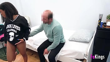 Zoe Bomb&oacute_n brings a friend home... and they end up fucking!