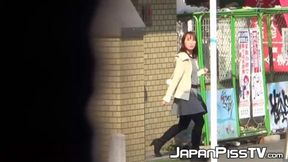 Some Hot Babes Can't Hold Their Urine Rushing To The Loo