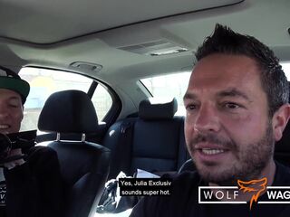 mother I'd like to fuck Julia Exclusiv gets dicked down in PUBLIC! Wolf Wagner Casting