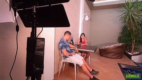 amanda souza nos bastidores da maior produtora brasileira - ed junior - higor negrao - binho ted