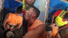 meu cheffe me fudendo gostoso no banheiro do trabalho