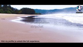 Free_preview_public beach nude walk,masturbate and squirt