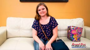 Petite Busty Coed Lauren Sucks A Cock Before She Gets Banged And Jizzed!