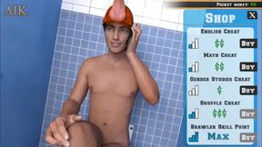 Massive Dik Gameplay – 3D Anime Chick Rides Huge Dick for Intense Orgasm