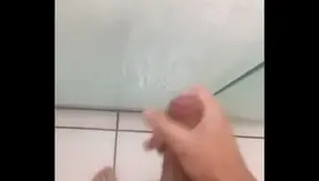 Jacking Off in the Bathroom Stall – Hot Gay Twinks Get Filthy Alone – 18+