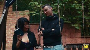 MATURE4K  Asian riding young Czech man